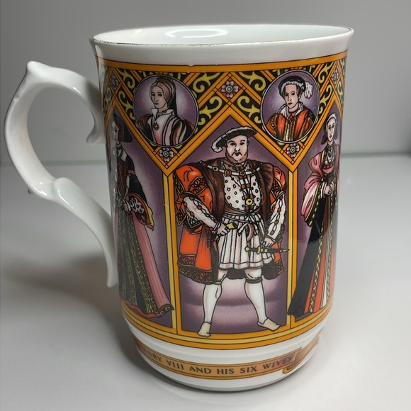 Sadler’s King Henry VIII (8th) and his Six (6) Wives Tea Cup - Picture 4 of 16